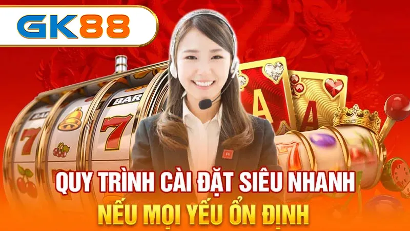 Quy trình cài đặt siêu nhanh nếu mọi yếu tố ổn định